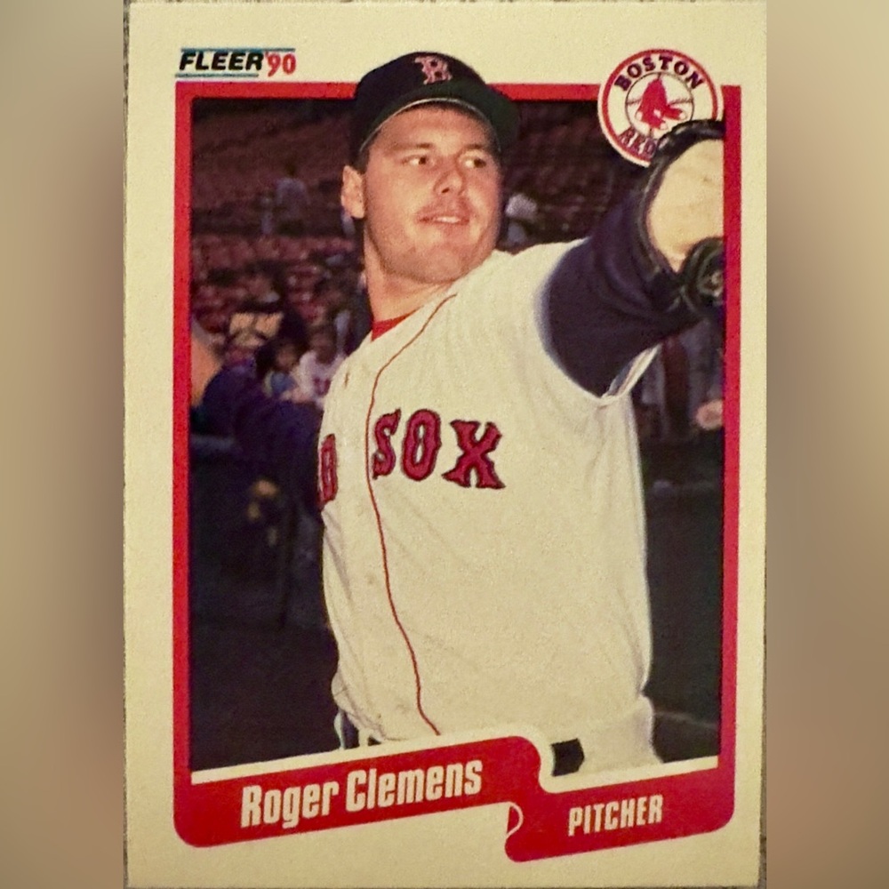 * VERY RARE* Roger Clemens 1990 Fleer #271 ERROR